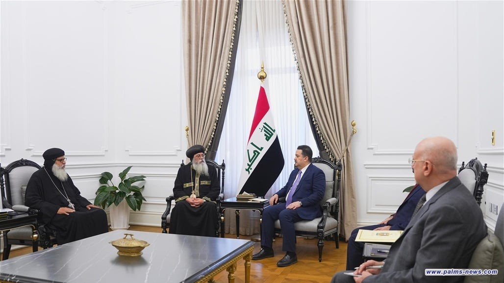 السوداني يستقبل رئيس أساقفة ويؤكد: الحكومة حريصة على حماية حقوق مختلف المكونات